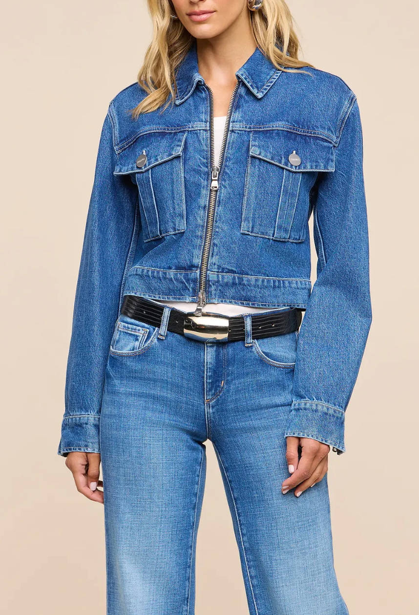 Micah Oversized Denim Jacket