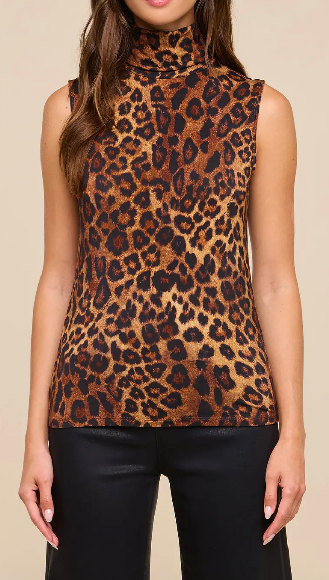 Ceci Sleeveless Turtleneck