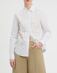 Kehlani Cotton Poplin Long Sleeve Shirt