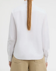 Kehlani Cotton Poplin Long Sleeve Shirt
