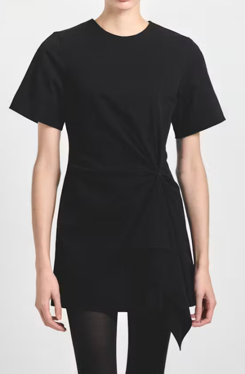 Daniel Creased Stretch Cotton Origami Dress