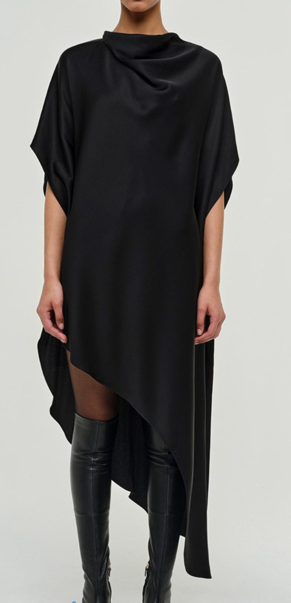 Sadia Cape Mini Dress