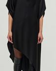 Sadia Cape Mini Dress
