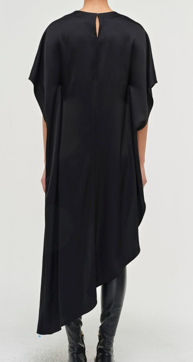 Sadia Cape Mini Dress