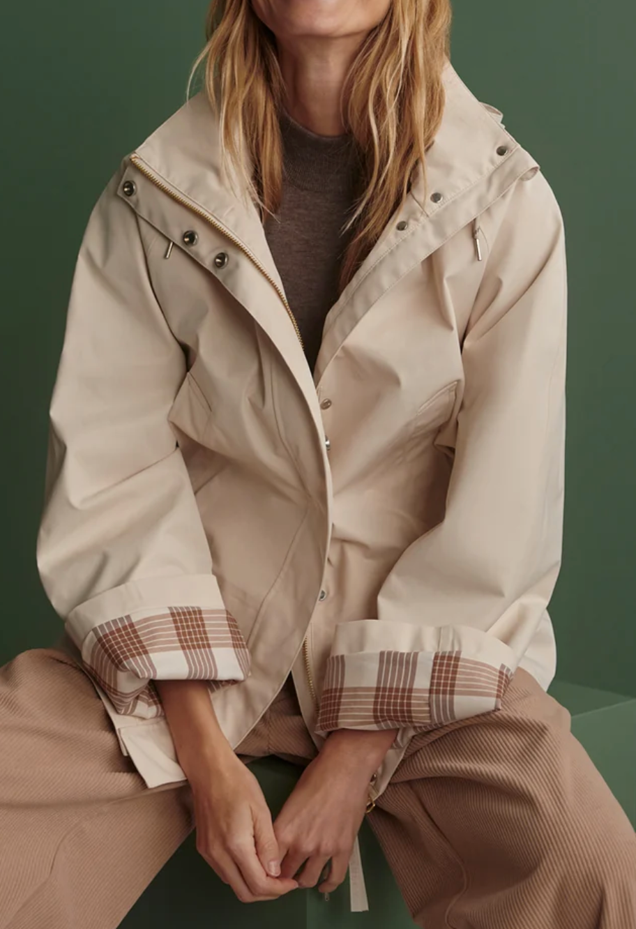 Etta Short Rain Jacket