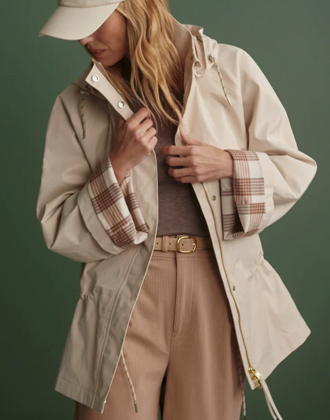 Etta Short Rain Jacket