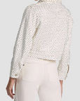 Chloe Embellished Denim Crop Jacket