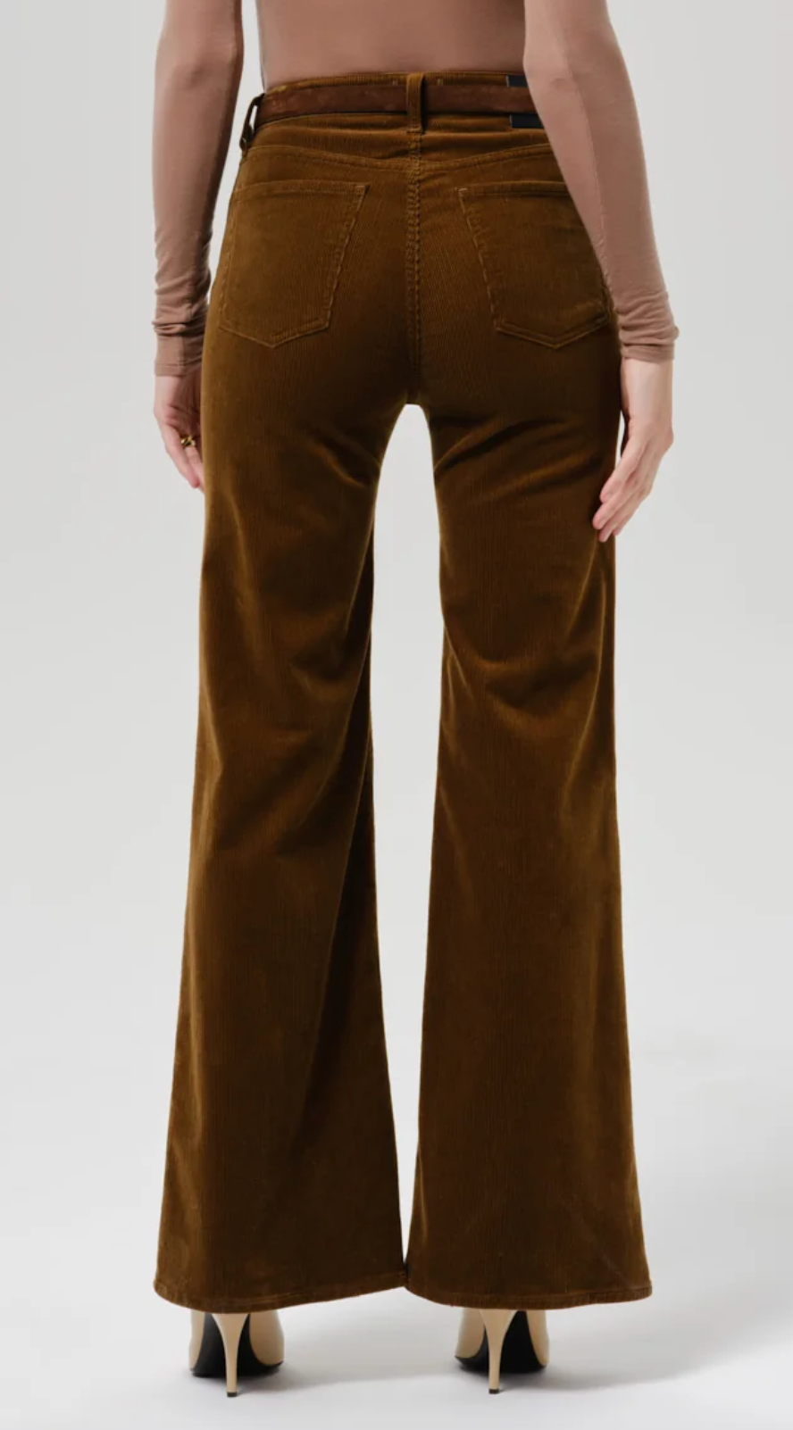 Kimberly 70s Flare in Corduroy