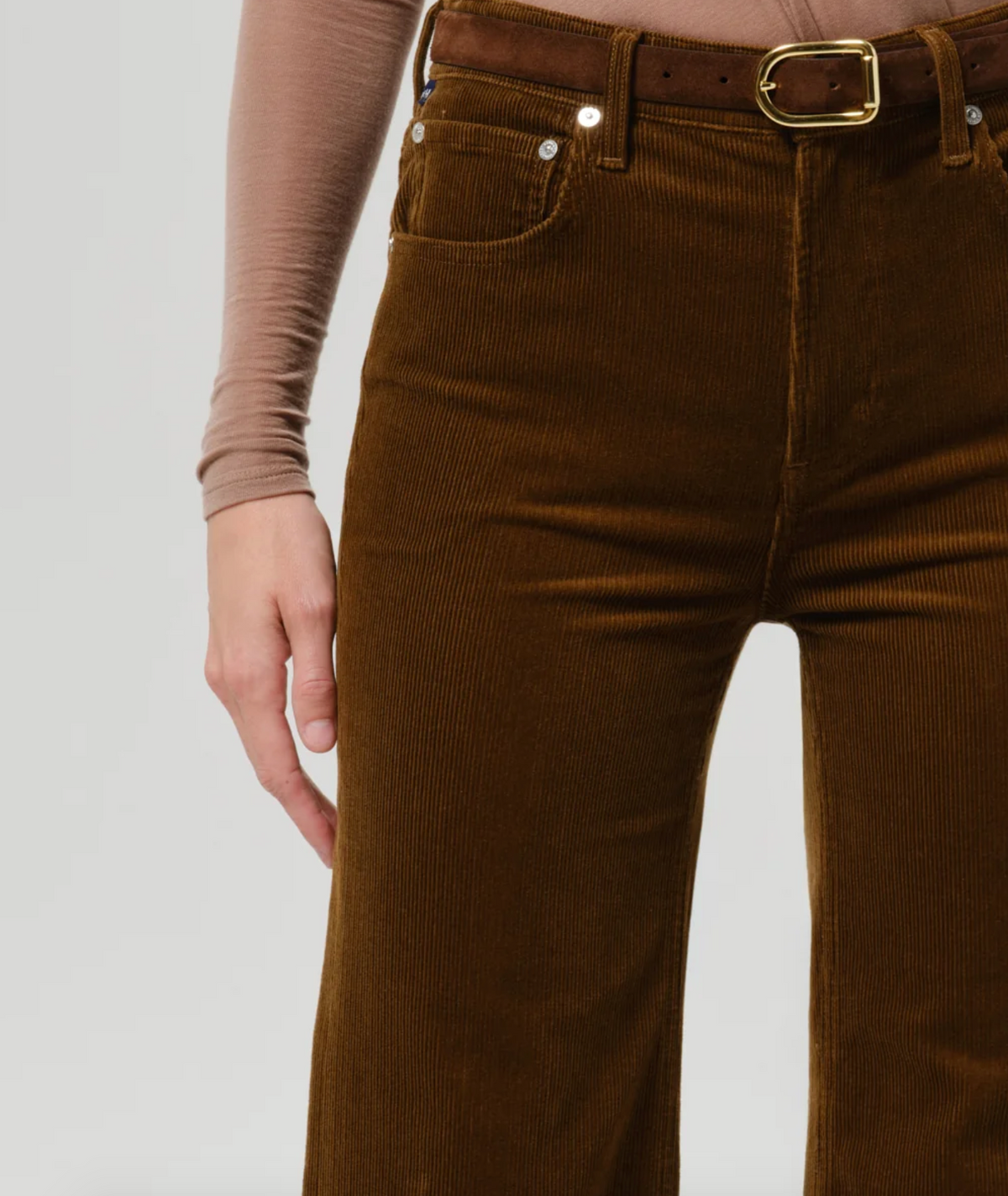 Kimberly 70s Flare in Corduroy