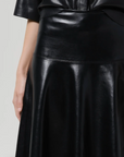Vita Maxi Skirt in Recycled Leather