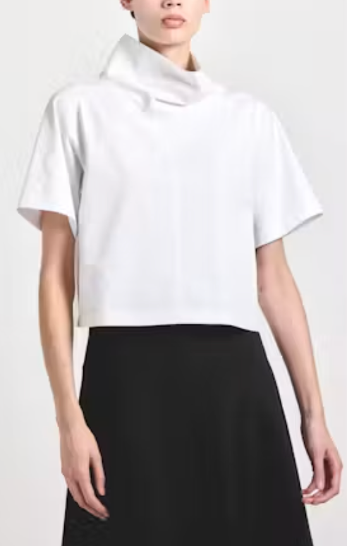 Johnathan Cotton Jersey Funnel Neck Tee