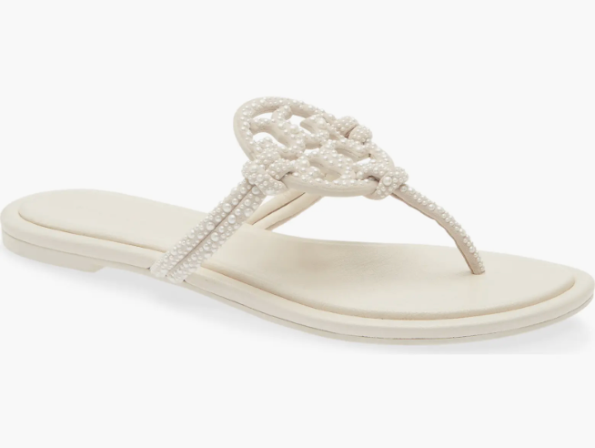 Miller Knotted Pearl Sandals