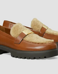 LeeLee Shearling Lug Loafer