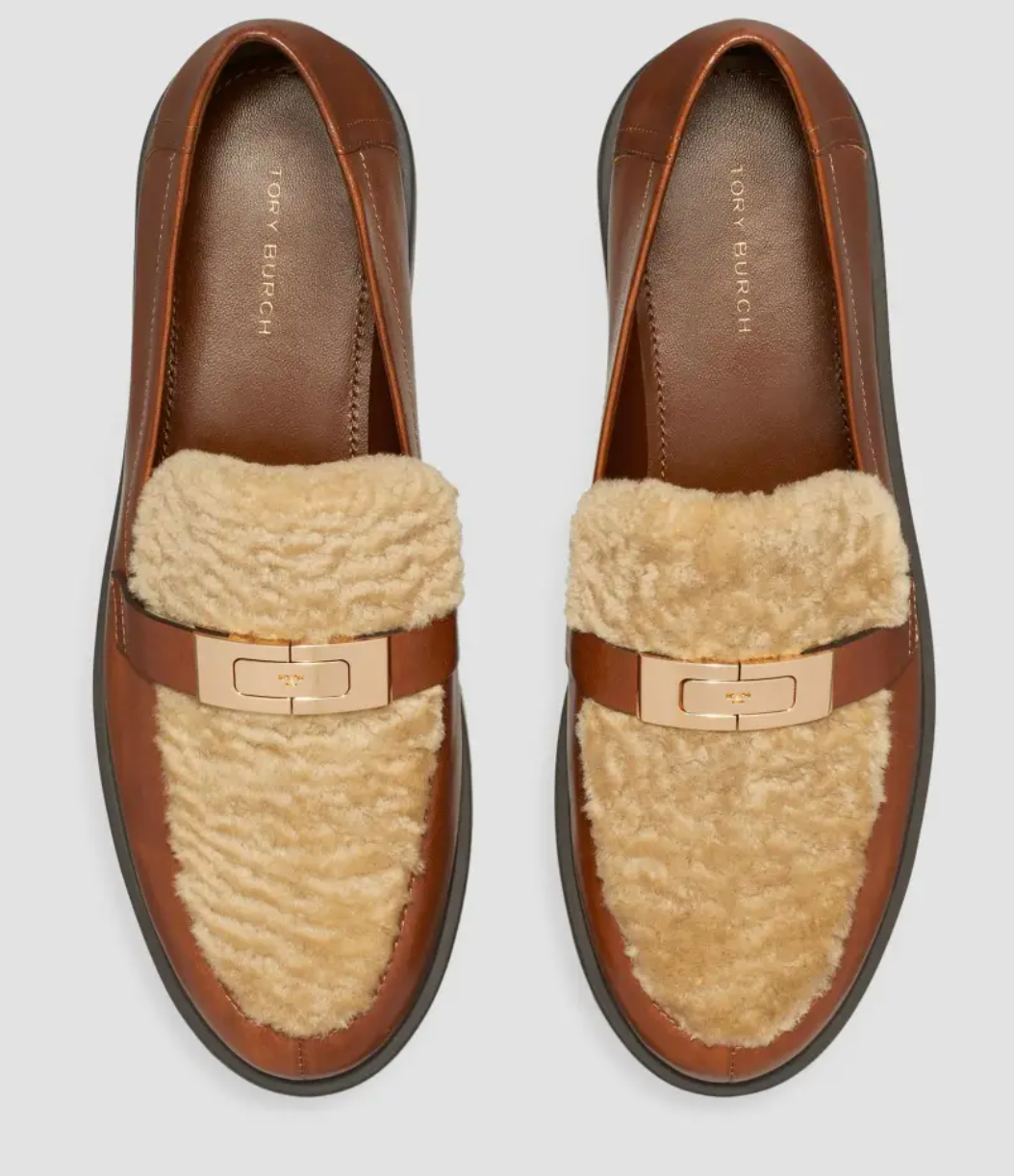 LeeLee Shearling Lug Loafer