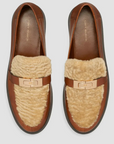 LeeLee Shearling Lug Loafer