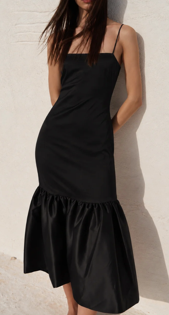 Sydney Ruffle Hem Gown