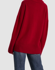 Brenda Deep Shawl Collar Tunic