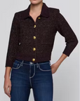 Morrigan Tweed Stitch Collar Cardigan
