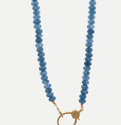 Blue Jade Rosie Necklace