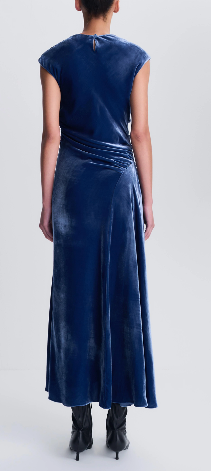Burke Draped Midi Dress
