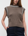 Joanae Pullover With Embellishment