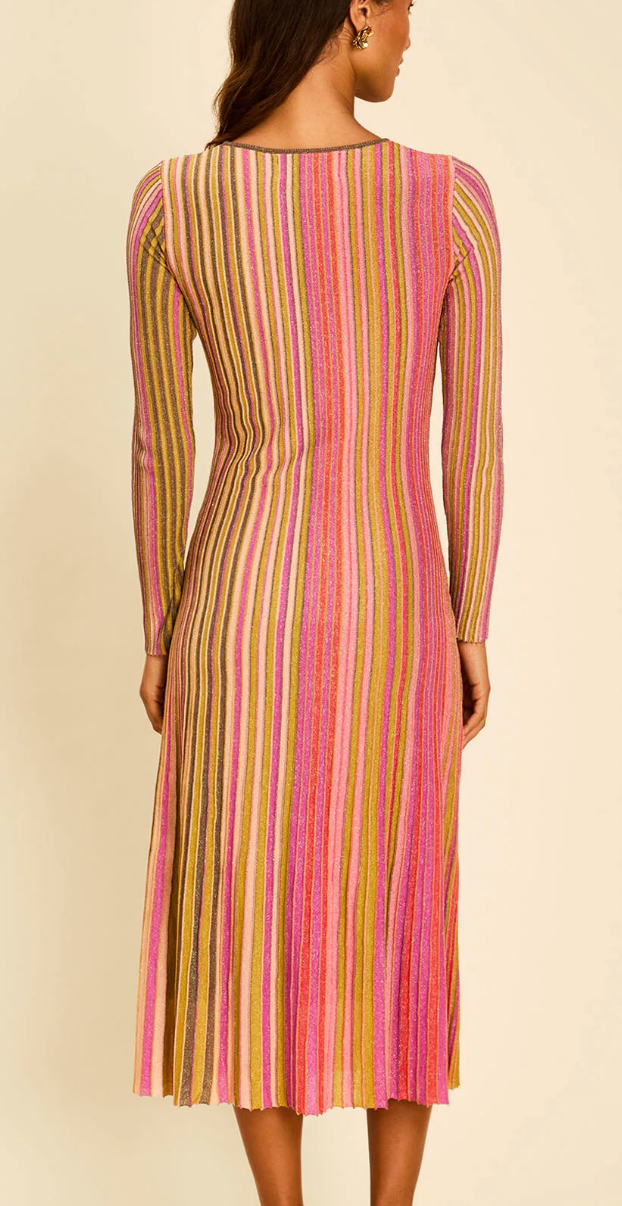 James Knit Midi Dress