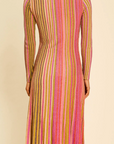 James Knit Midi Dress