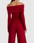 Dolan Foldover Long Sleeve Pullover