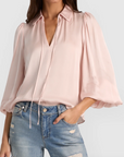 Roanne Tie Front Blouse