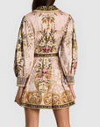 Lucy Long Sleeve Mini Shirt Dress