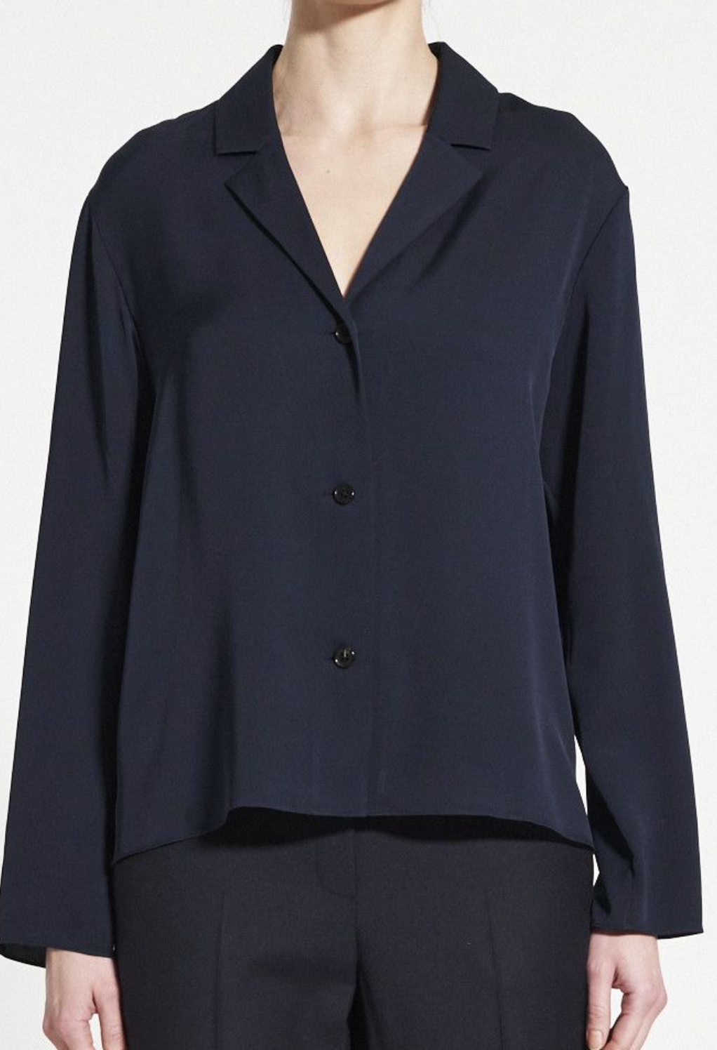 Lapel Collar Blouse