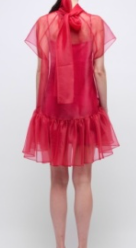 Beaux Tiered Mini Dress