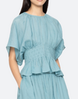 Violet Short Sleeve Top