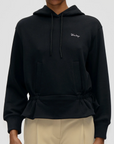 Cinched Waist Sweatshirt