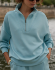 Hawley Half Zip Sweat