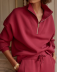 Hawley Half Zip Sweat