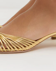 Dixie Strappy Kitten Heel Sandal