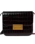 Desi Crossbody with Lock Hardware