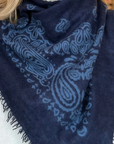 Cashmere Bandana Scarf