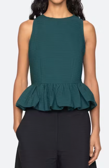 Roni Solid Boat Neck Top