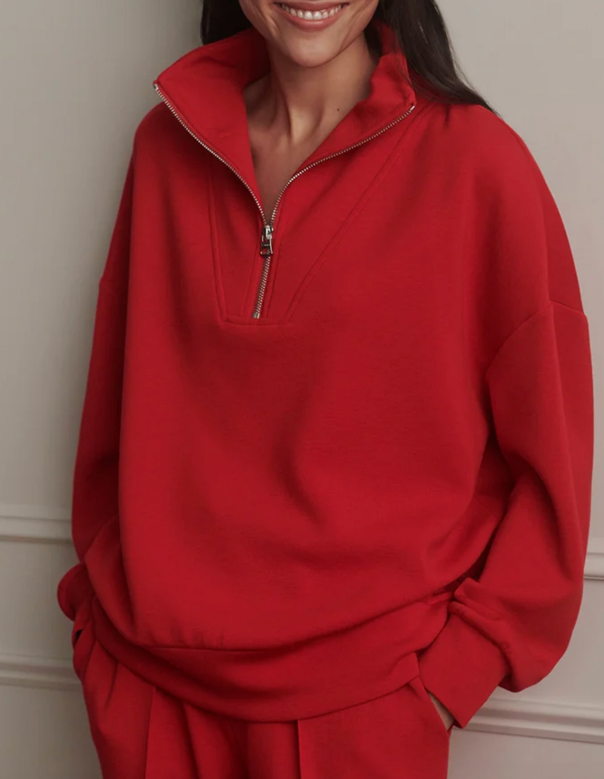 Hawley Half Zip Sweat