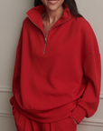 Hawley Half Zip Sweat