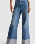 Wilson Wide Leg Jean Reversed Seam