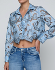 Akemi Cropped Button Down