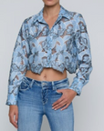 Akemi Cropped Button Down