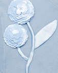 Blue Rose Wool Jumper