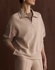 Kayleigh Half Zip Sweat