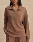 Kayleigh Half Zip Sweat