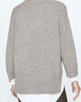 V-Neck Layered Pullover