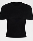 Yuki Short Sleeve Cape Top